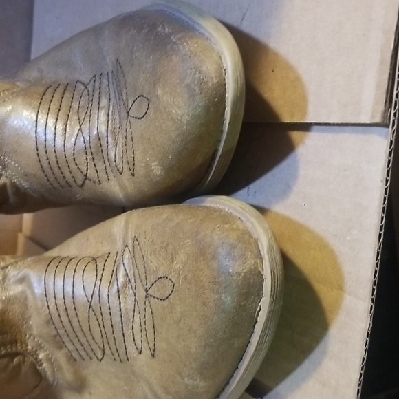 Coconut Gaucho Western Cowboy Boots size 10m - Picture 10 of 10